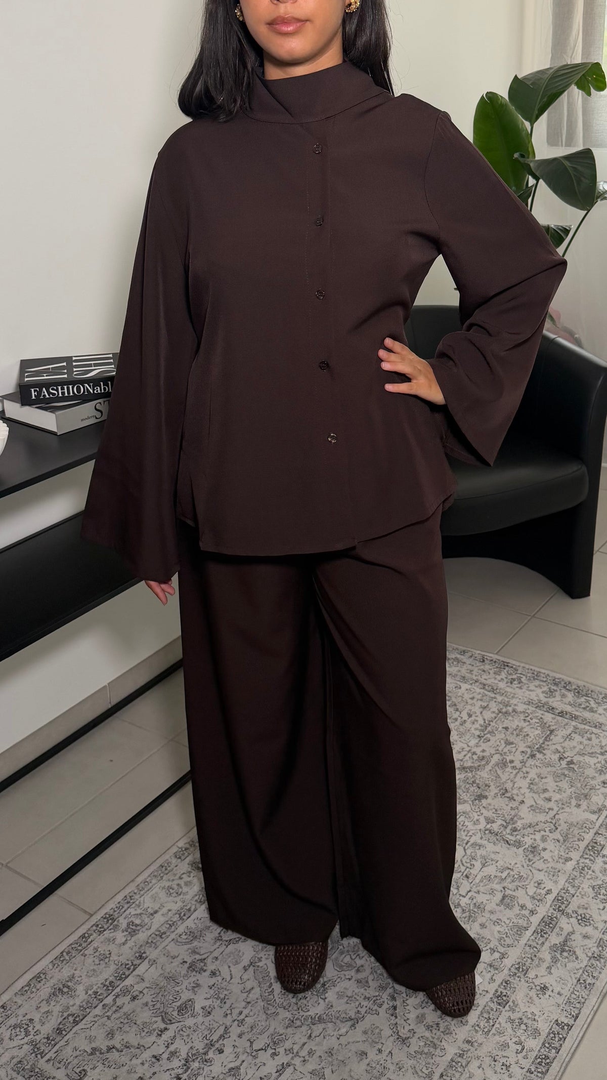 Ensemble Pantalon - Chocolat
