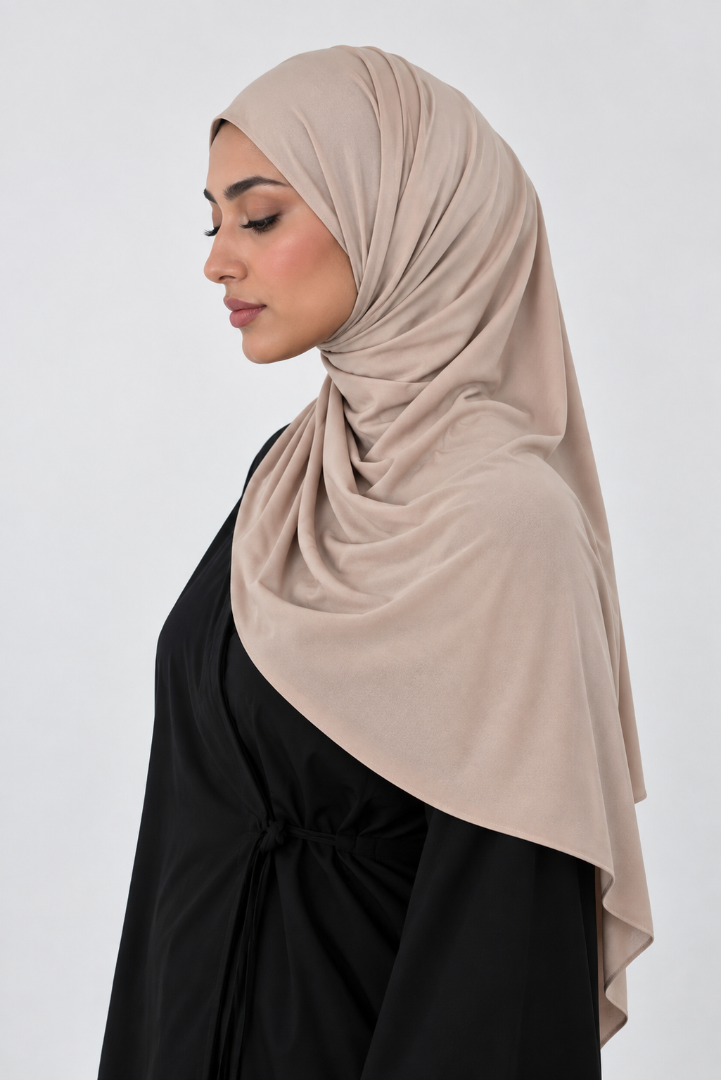 Jersey Liquid - Rose Beige