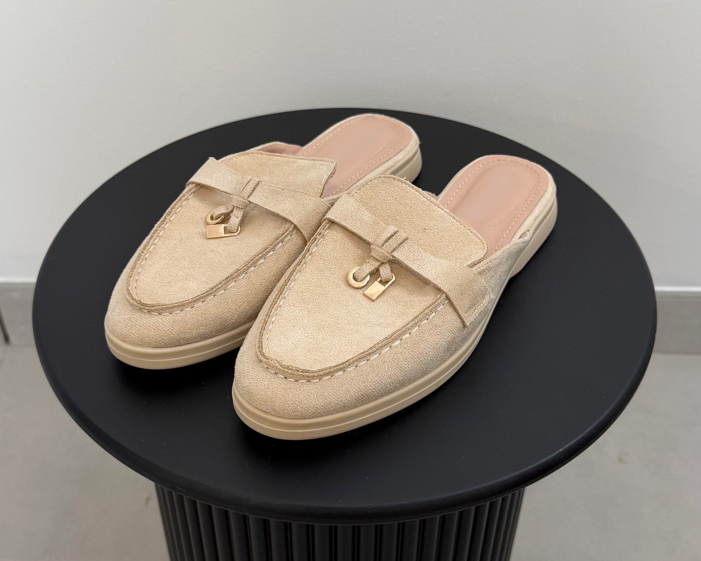 Mocassins ouverts – Beige